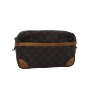 Louis Vuitton Vintage Pre-owned Canvas louis-vuitton-vskor Brown, Dam