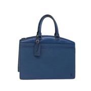 Louis Vuitton Vintage Pre-owned Laeder handvskor Blue, Dam