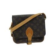 Louis Vuitton Vintage Pre-owned Canvas louis-vuitton-vskor Brown, Dam