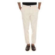 Roy Roger's Sammet Chino Byxor med Framfickor Beige, Herr