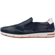 Fluchos Casual Moccasin Loafers Blue, Herr