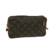 Louis Vuitton Vintage Pre-owned Canvas louis-vuitton-vskor Brown, Dam