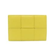 Bottega Veneta Vintage Pre-owned Laeder hem-och-kontorstillbehr Yellow...