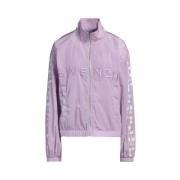 Givenchy Nylonjacka med framfickor Purple, Dam