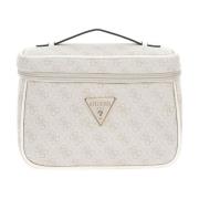 Guess Rese Beauty Case för Kvinnor Beige, Dam