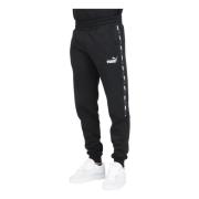 PUMA Sportiga Essentials Tape Svarta Herrbyxor Black, Herr