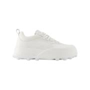 Jil Sander Laeder sneakers White, Herr