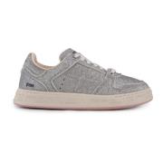 Premiata Glitter Dam Sneakers Silver Gray, Dam