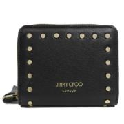 Jimmy Choo Pre-owned Pre-owned Laeder plnbcker Black, Dam