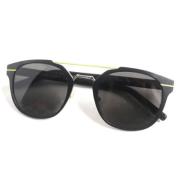 Dior Vintage Pre-owned Metall solglasgon Black, Dam