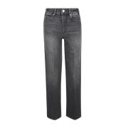 Paige Svarta Skinny Jeans Tillverkade i Turkiet Black, Dam