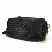 Bottega Veneta Vintage Pre-owned Laeder axelremsvskor Black, Dam