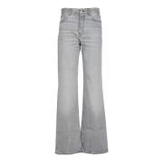 Haikure Flared Jeans Gray, Dam