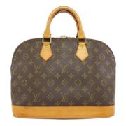 Louis Vuitton Vintage Pre-owned Canvas louis-vuitton-vskor Brown, Dam