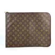 Louis Vuitton Vintage Pre-owned Canvas louis-vuitton-vskor Brown, Dam