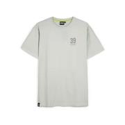 Munich Vintage Tryckt T-shirt Off White White, Herr