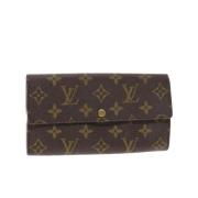 Louis Vuitton Vintage Pre-owned Belagd canvas plnbcker Brown, Dam