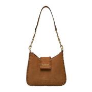 Guess Libera Hobo Handväska Cognac Brown, Dam