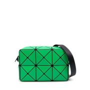 Issey Miyake Grön Cuboid Axelväska Green, Dam