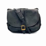 MCM Pre-owned Pre-owned Canvas axelremsvskor Black, Dam