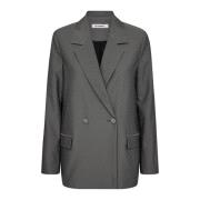 Co'Couture Jewelcc Blazer med Similisten Detalj Gray, Dam