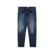 Edwin Regular Tapered Jeans Blå Blue, Herr