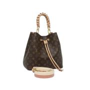 Louis Vuitton Vintage Pre-owned Canvas louis-vuitton-vskor Brown, Dam