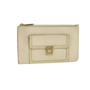 Louis Vuitton Vintage Pre-owned Laeder louis-vuitton-vskor White, Dam