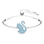 Swarovski Damarmband Iconic Swan:soft Blue Rc05/Rhs M 5660595 Gray, Da...