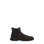 Tod's Bruna Läder Chelsea Boots Brown, Herr