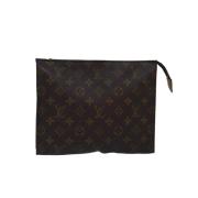 Louis Vuitton Vintage Pre-owned Canvas louis-vuitton-vskor Brown, Dam