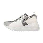 Steve Madden Cliff 219 Sneaker Cordones White, Dam