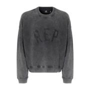 Represent Applique Sweater Black, Herr