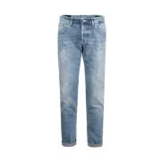 Dondup Blå Slim Fit Jeans Blue, Herr