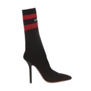 Vetements Stilettoskor med en strumpa Black, Dam