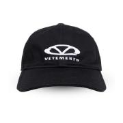 Vetements Baseball cap Black, Unisex