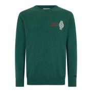 MC2 Saint Barth Mjuk Ullblandning Cashmere Tröja Green, Herr