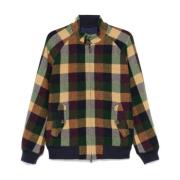 Baracuta Grön Herringbone Ullrock Multicolor, Herr