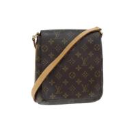 Louis Vuitton Vintage Pre-owned Canvas louis-vuitton-vskor Brown, Dam