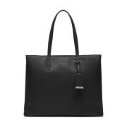 Calvin Klein Elegant Medium Shopper Väska Black, Dam