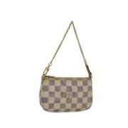 Louis Vuitton Vintage Pre-owned Canvas louis-vuitton-vskor Beige, Dam