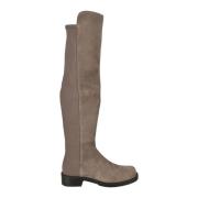 Stuart Weitzman Elegant Läderstövlar Brown, Dam