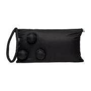 La Milanesa Elegant Clutch Handväska med 3D Sfärer Black, Dam