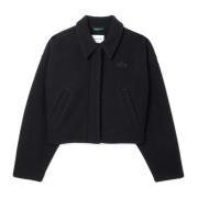 Lacoste Chic Bouclé Jacka Black, Dam