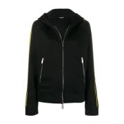 Dsquared2 Svart Textil Hoodie Tröja Black, Dam