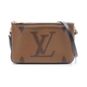 Louis Vuitton Vintage Pre-owned Canvas louis-vuitton-vskor Brown, Dam