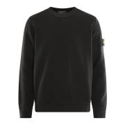 Stone Island Herr Sweatshirt Casual Stil Black, Herr