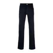 Giorgio Armani Elegant Blå Straight Jeans Blue, Herr