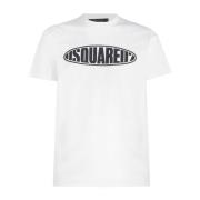 Dsquared2 Logo T-shirt White, Herr