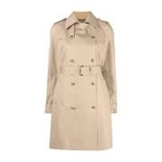 Michael Kors Belted Coats Beige, Dam